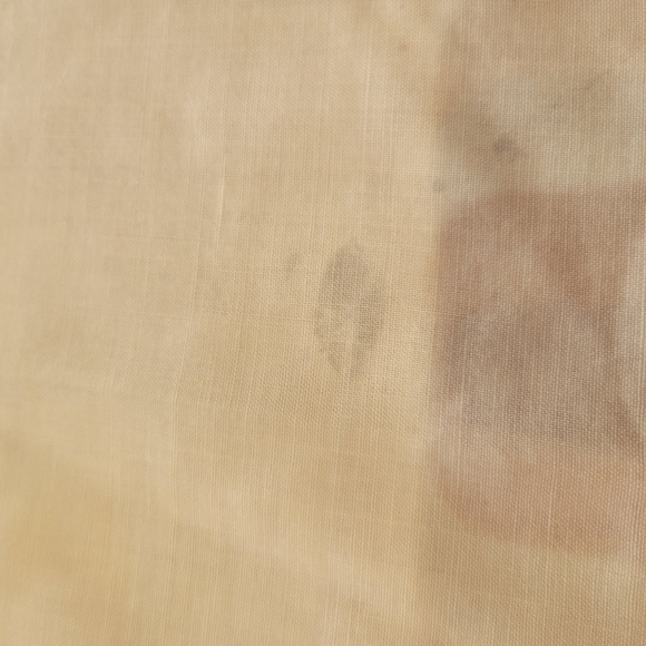 Vintage Hand Embroidered Two Birds Linen - Picture 3 of 3